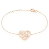 Hot Histoire d'Or Bracelet Douglas Argent Rose Oxyde De Zirconium