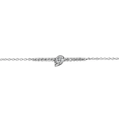 Online Histoire d'Or Bracelet Drop Or Blanc Diamant