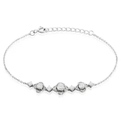 Histoire d'Or Bracelet Edyta Argent Blanc Oxyde De Zirconium* Bracelets