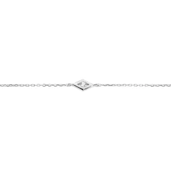 Outlet Histoire d'Or Bracelet Eirena Or Blanc Diamant
