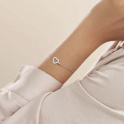 Online Histoire d'Or Bracelet Elanda De Zirconium argent blanc oxyde