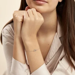 Histoire d'Or Bracelet Elenza Argent Blanc* Bracelets|Bracelets Fantaisie