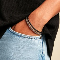 Best Histoire d'Or Bracelet Elio Acier Blanc