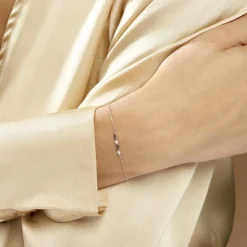 Histoire d'Or Bracelet Enid Or Blanc Diamant* Bracelets