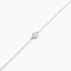 Outlet Histoire d'Or Bracelet Eryne or blanc