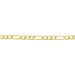Outlet Histoire d'Or Bracelet Esma Maille Alternee 1/3 Or Jaune