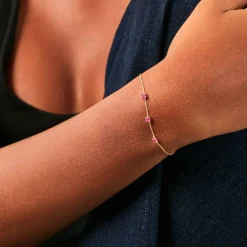 Histoire d'Or Bracelet Esmerald Rendez-Vous Or Jaune Rubis* Bracelets