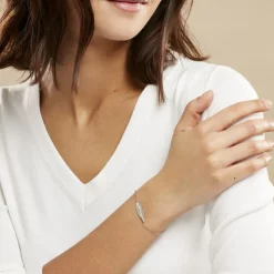 Histoire d'Or Bracelet Euriell Argent Blanc* Bracelets Fantaisie