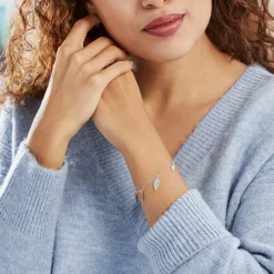 Histoire d'Or Bracelet Fabia Argent Blanc* Bracelets|Bracelets Fantaisie