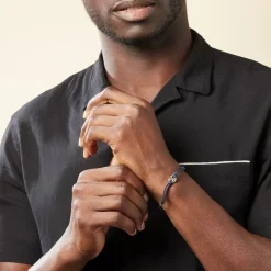 Histoire d'Or Bracelet Fabrice Acier Blanc* Bracelets|Bracelets Fantaisie