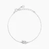 Outlet Histoire d'Or Bracelet Fedya Argent Blanc
