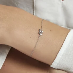 Outlet Histoire d'Or Bracelet Fedya Argent Blanc