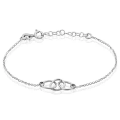 Histoire d'Or Bracelet Flat Argent Blanc* Bracelets|Bracelets Fantaisie