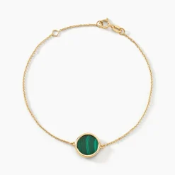Histoire d'Or Bracelet Florica Or Jaune Malachite* Bracelets