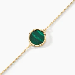 Histoire d'Or Bracelet Florica Or Jaune Malachite* Bracelets