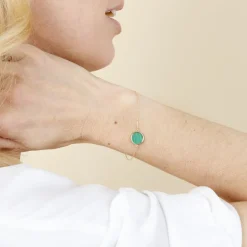 Histoire d'Or Bracelet Florica Or Jaune Malachite* Bracelets
