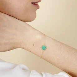 Histoire d'Or Bracelet Florica Or Jaune Malachite* Bracelets