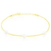 Histoire d'Or Bracelet Friea Or Jaune Perle De Culture* Bracelets