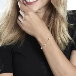 Histoire d'Or Bracelet Friea Or Jaune Perle De Culture* Bracelets