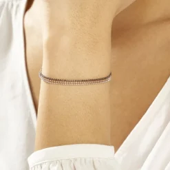 Histoire d'Or Bracelet Gabriela Argent Tricolore* Bracelets|Bracelets Fantaisie