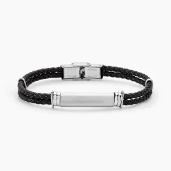 Clearance Histoire d'Or Bracelet Gaetan Acier Blanc