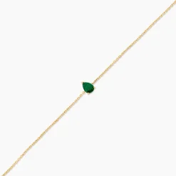 Histoire d'Or Bracelet Gathbiyya Or Jaune Emeraude* Bracelets