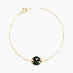Histoire d'Or Bracelet Giunone Or Jaune Perle De Tahiti* Bracelets