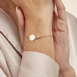 Histoire d'Or Bracelet Giusto Plaque Or Oxyde De Zirconium* Bracelets|Bracelets Fantaisie