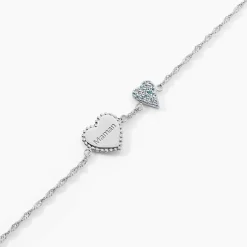 Online Histoire d'Or Bracelet Gloria Argent Blanc Oxyde De Zirconium