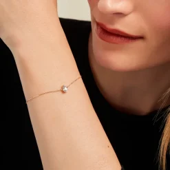 Outlet Histoire d'Or Bracelet Goutte Or Jaune Topaze or jaune topaze bleu