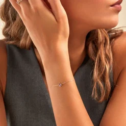 Histoire d'Or Bracelet Goutte Or Jaune Améthyste* Bracelets