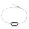 Histoire d'Or Bracelet Greta Argent Blanc Céramique Et Oxyde De Zirconium* Bracelets|Bracelets Fantaisie