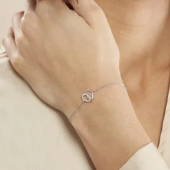 Histoire d'Or Bracelet Guilia Argent Blanc Oxyde De Zirconium