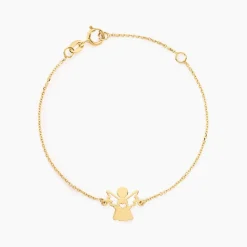 Histoire d'Or Bracelet Hallie Ange Et Coeur Or Jaune* Bracelets
