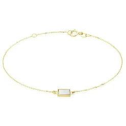 New Histoire d'Or Bracelet Hallie Or Jaune Nacre or jaune nacre blanche