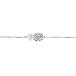 Discount Histoire d'Or Bracelet Harold Argent Blanc Oxyde De Zirconium