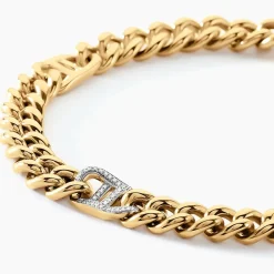 Histoire d'Or Bracelet Haskel Or Jaune Diamant* Bracelets|Bracelets Maille