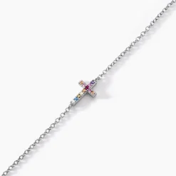 Online Histoire d'Or Bracelet Haïvy Argent Blanc Oxyde De Zirconium