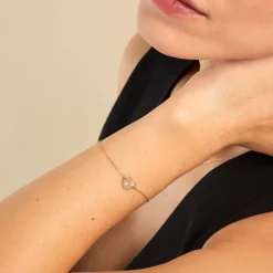 Sale Histoire d'Or Bracelet Headley Or Jaune Diamant