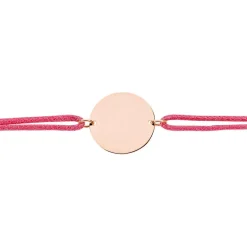 Best Histoire d'Or Bracelet Helenia Pastille Gravable or rose