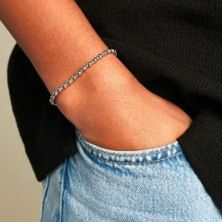 Histoire d'Or Bracelet Henrik Acier Blanc* Bracelets|Bracelets Fantaisie