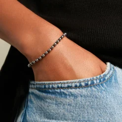 Histoire d'Or Bracelet Henrik Acier Blanc* Bracelets|Bracelets Fantaisie