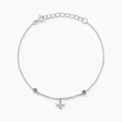 Histoire d'Or Bracelet Honey Argent Blanc Oxyde De Zirconium* Bracelets|Bracelets Fantaisie