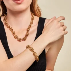 Histoire d'Or Bracelet Huda Acier Jaune* Bracelets|Bracelets Fantaisie