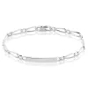 Histoire d'Or Bracelet Identité Anilo Argent Blanc* Bijoux Personnalisés|Bracelets