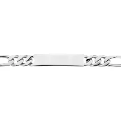Histoire d'Or Bracelet Identité Argent Blanc Vivian* Bijoux Personnalisés|Bracelets