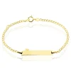 Discount Histoire d'Or Bracelet Identité Etheline Maille Gourmette Or Jaune