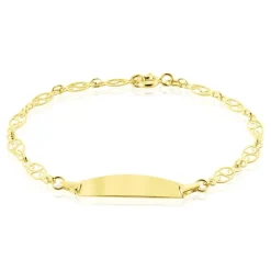 Discount Histoire d'Or Bracelet Identité Eudoxie Maille Filigrane Or Jaune