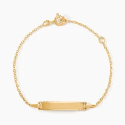 Best Histoire d'Or Bracelet Identité Gaspardine Maille Forçat Or Jaune