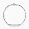 Histoire d'Or Bracelet Identitée Halia Argent Blanc* Bracelets|Gourmettes